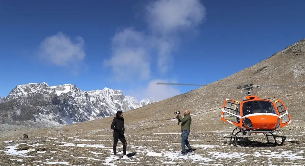 Everest Base Camp Helicopter Tour..