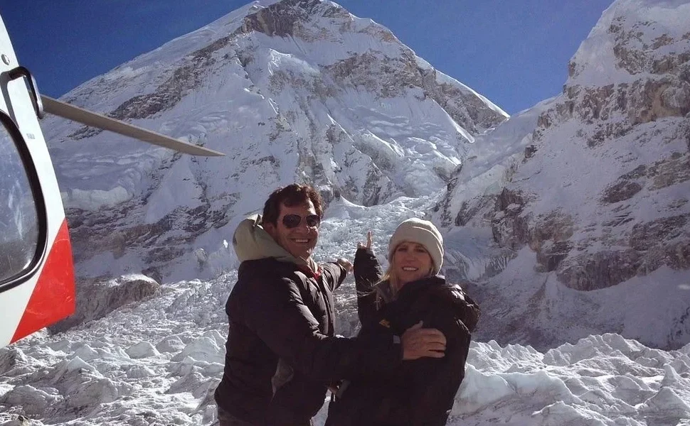 Private helicopter tour