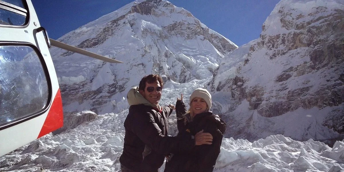 Private helicopter tour