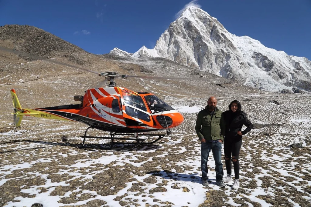 Everest Base Camp Helicopter Tour in October
