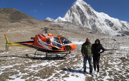Everest Base Camp Heli Tour in October