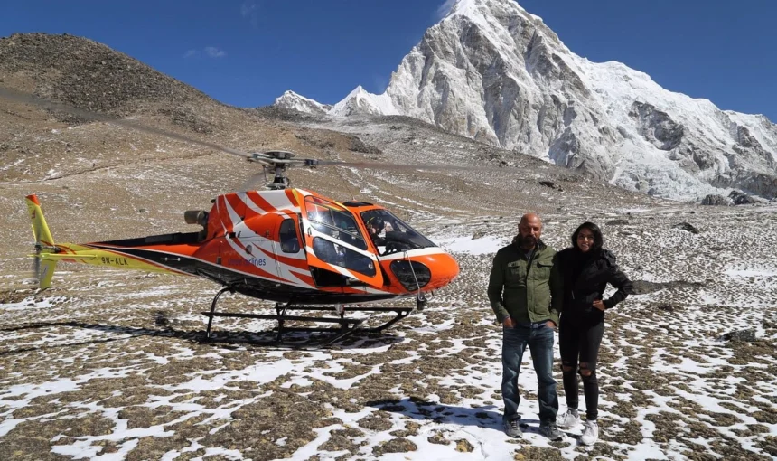 Everest Base Camp Heli Tour in October
