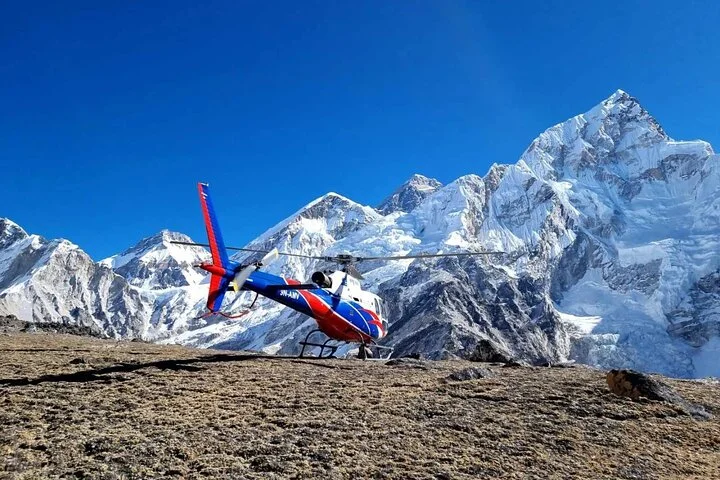 Everest Base Camp heli tour in september