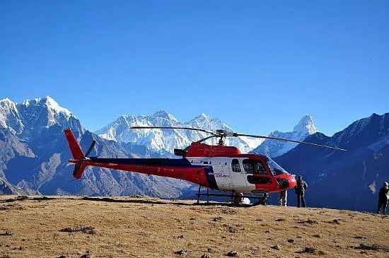 Helicopter Landing Everest and Gokyo Lake Helicopter tour