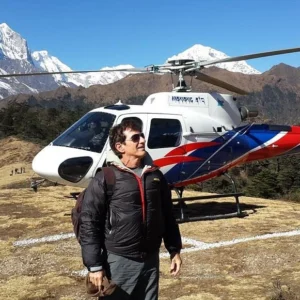 Man AT Exclusive Everest Base Camp private helicopter tour