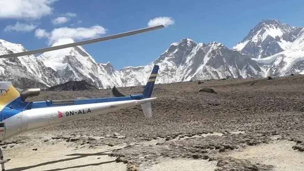 EBC- Helicopter Tour View Everest Base Camp Heli Tour in september Kathmandu to Everest Base Camp Helicopter Tour