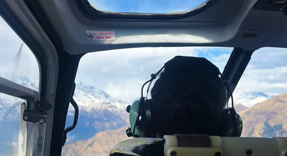 EBC luxury package Private Everest Helicopter Tour