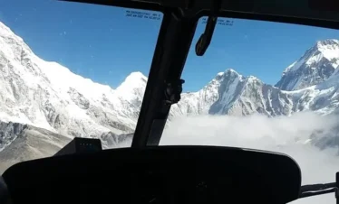 Everest Base Camp Helicopter Tour - Window view luxury helicopter tours