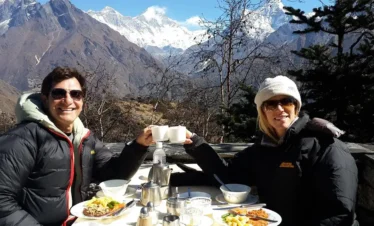 Helicopter Tour with Overnight- Breakfast at Hotel Everest View