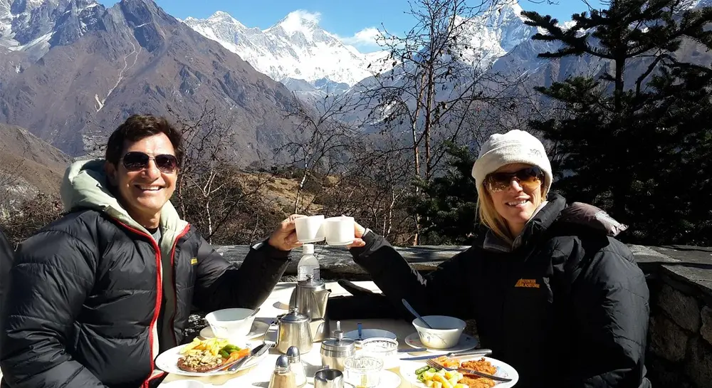 Helicopter Tour with Overnight- Breakfast at Hotel Everest View