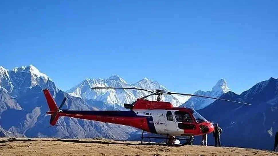 Kalapatthar-Landing-Everest-Heli-Tour EBC helicopter tour