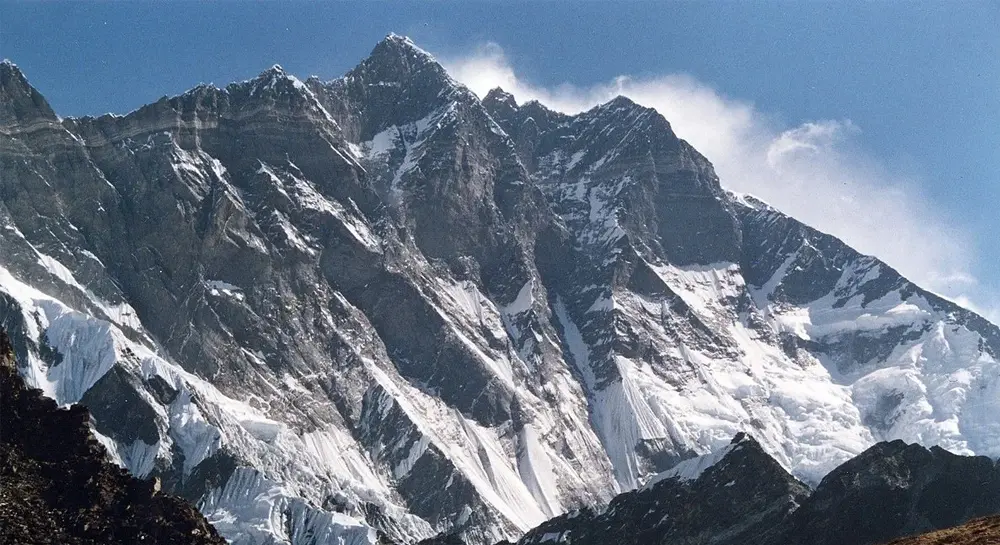 Mt. Lotse Sighting - Everest Tour